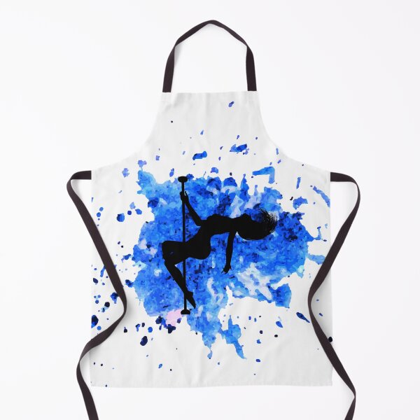 Item preview, Blue Splash - Poledance art designed and sold by LifeSimpliCity.