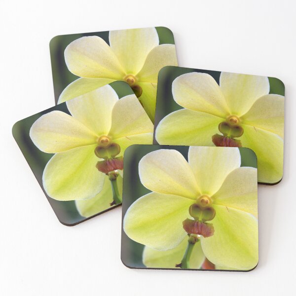 Item preview, closeup of a yellow orchid designed and sold by likbatonboot.