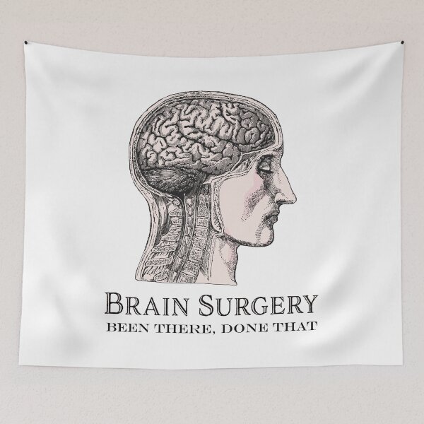 Item preview, Brain Surgery Survivor designed and sold by AntiqueImages.