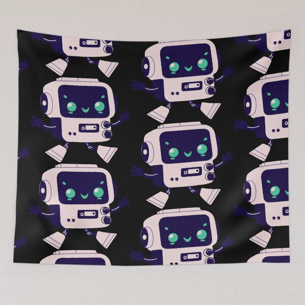 Item preview, Robot. Cute artificial robotic character designed and sold by Innamalinka.