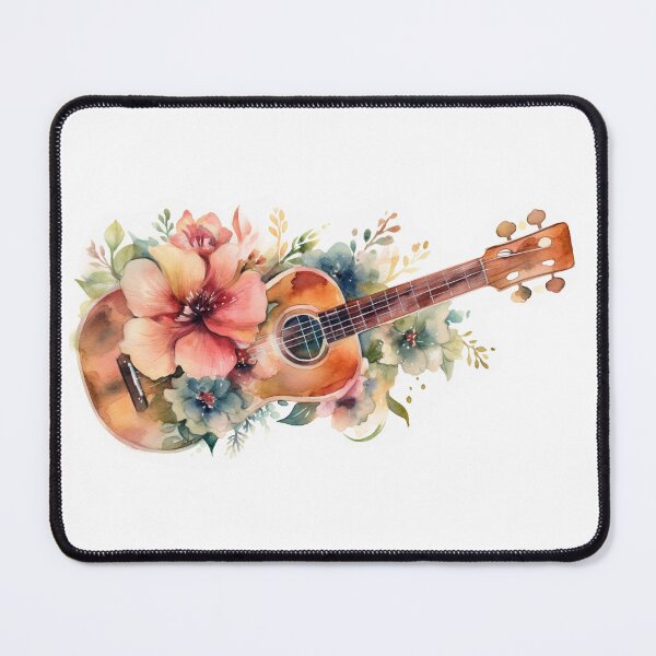 Item preview, Flowers on a ukelele designed and sold by holodream.