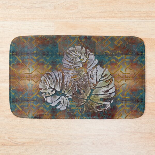 Item preview,  Giant philodendron floral motifs, murals designed and sold by CrisMor-Art.