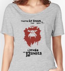 12 monkeys, l'armee des 12 singes, Monkey, L'Armée des douze singes Women's Relaxed Fit T-Shirt