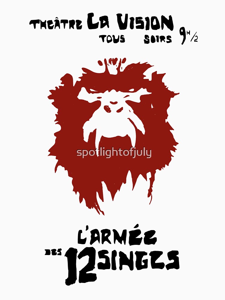 T-Shirt Store, T-shirt Armee Des 12 Singes