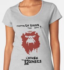 12 Affen, l'armée des 12 singes, Affe, L'Armée des douze singes Frauen Premium T-Shirts