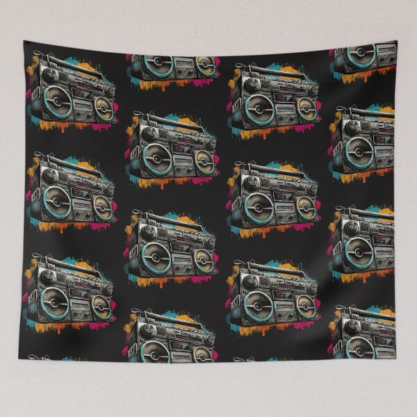 Item preview, Old School Gettoblaster designed and sold by FRANTICSTAR.