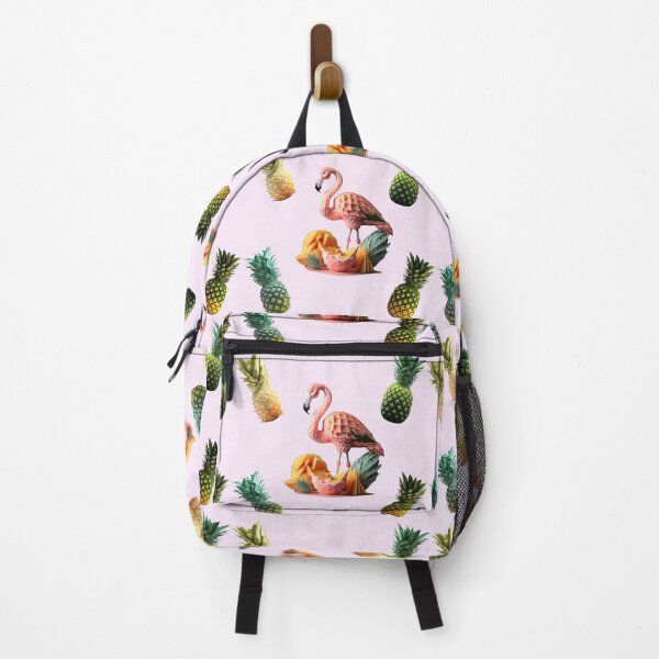 Item preview, Geometric Summer Patterns with Flamingo and Pineapples Stickers Pack designed and sold by AdiRemba.