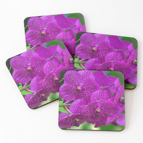 Item preview, closeup of pink orchids designed and sold by likbatonboot.