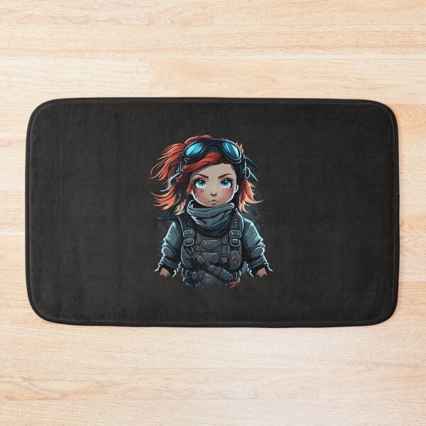 Item preview, Cute Combat Ready Girl designed and sold by FRANTICSTAR.