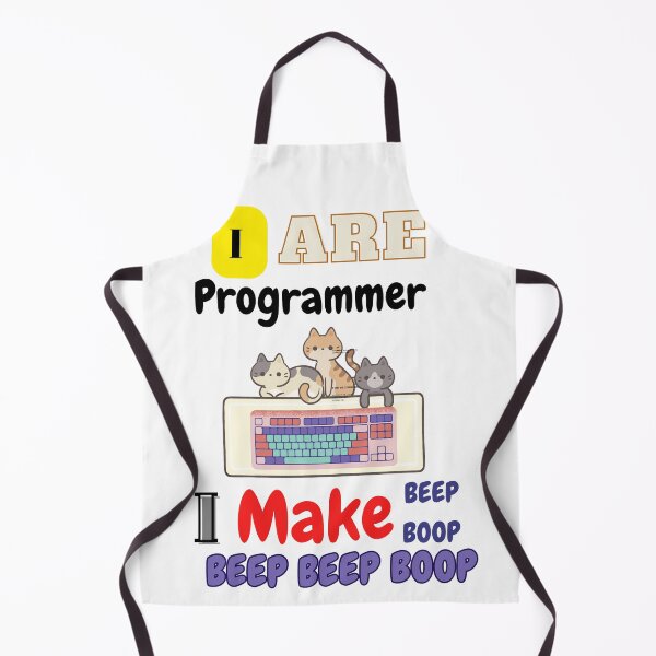 Item preview, programmer cat beep boop coding ( Programmer Cat) designed and sold by Shenuka93.