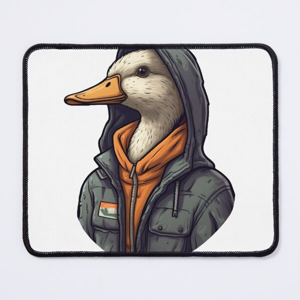 Item preview, Adventurous Goose Hoodie Stylized Anime Cartoon designed and sold by PrestigeTemp.
