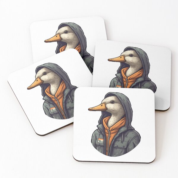 Item preview, Adventurous Goose Hoodie Stylized Anime Cartoon designed and sold by PrestigeTemp.