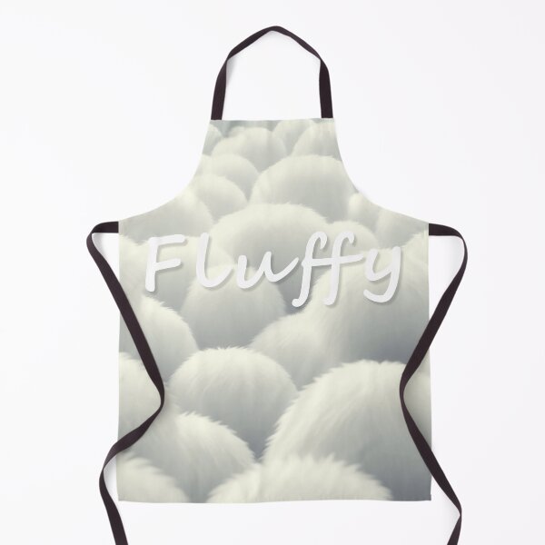 Item preview, soft balls, clouds, with word "fluffy" designed and sold by Time4Space.