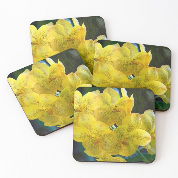Item preview, closeup of yellow orchids designed and sold by likbatonboot.