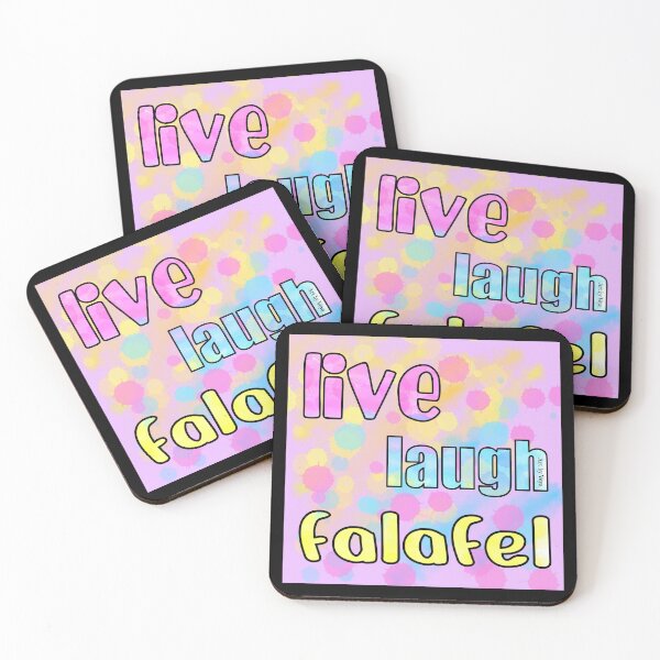 Item preview, Live Laugh Falafel  designed and sold by Art by Veya.