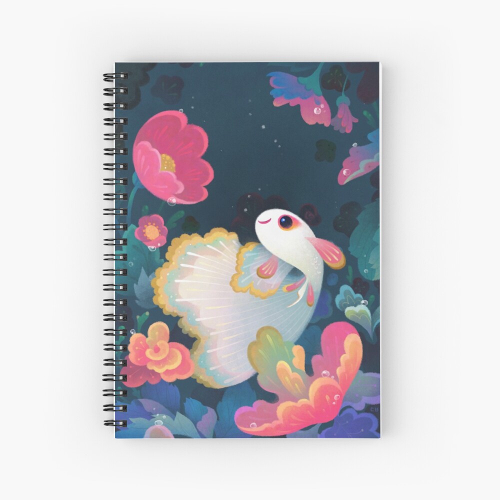 Item preview, Spiral Notebook designed and sold by pikaole.