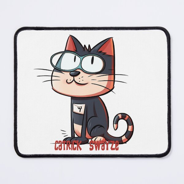Item preview, Cat-Pun Catrick Swayze designed and sold by cooeeman.