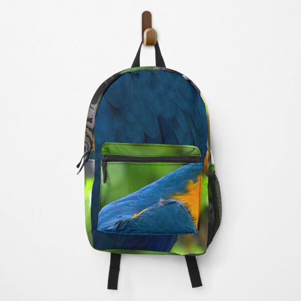Item preview, portrait of a blue and gold macaw bird designed and sold by likbatonboot.