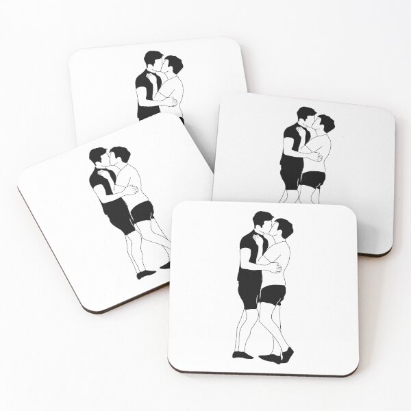 Item preview, Gays couple in love.  designed and sold by Innamalinka.