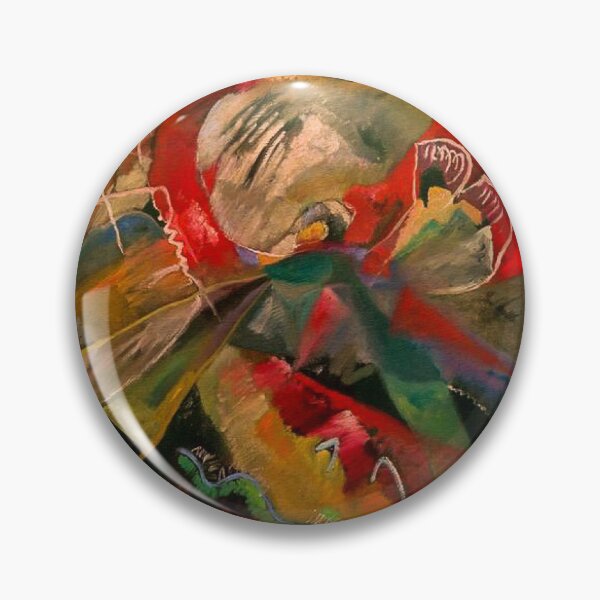 Item preview, Bild Mit W Eissen Linien by Wassily Kandinsky designed and sold by BossyCatHome.