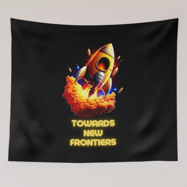 Item preview, Explore New Frontiers with Retro-Inspired Space Art Print designed and sold by GiveMeMood.