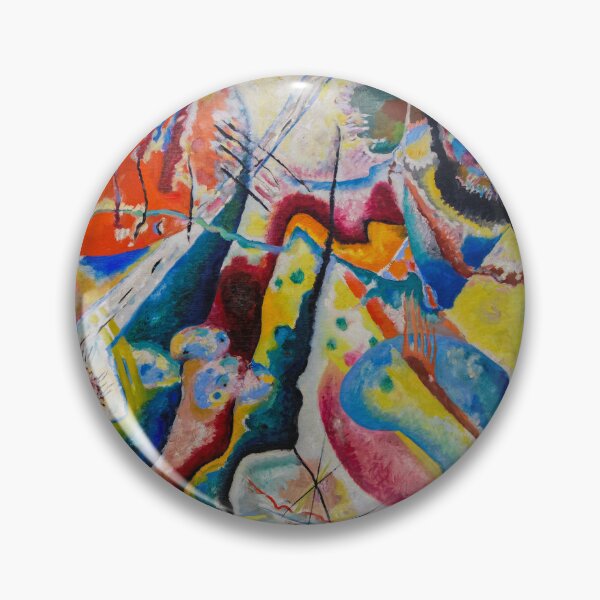 Artikelvorschau, „Blid Mit Rotem Fleck“ von Wassily Kandinsky entworfen und verkauft von BossyCatHome.