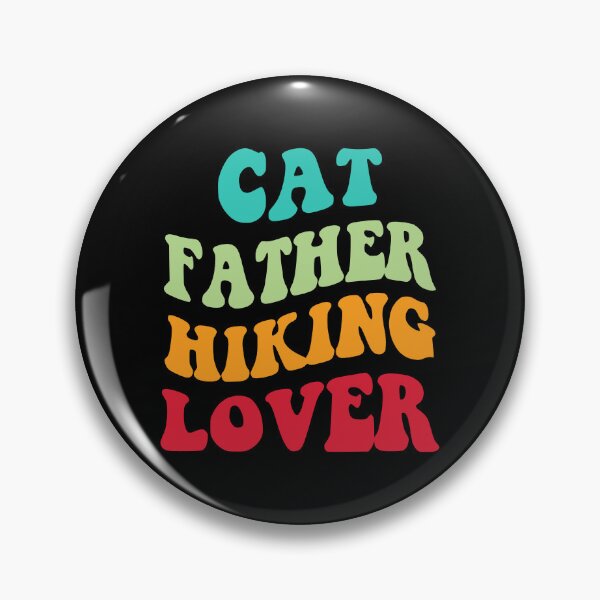 Item preview, Cat Father Hiking Lover III designed and sold by Lemon Pepper.