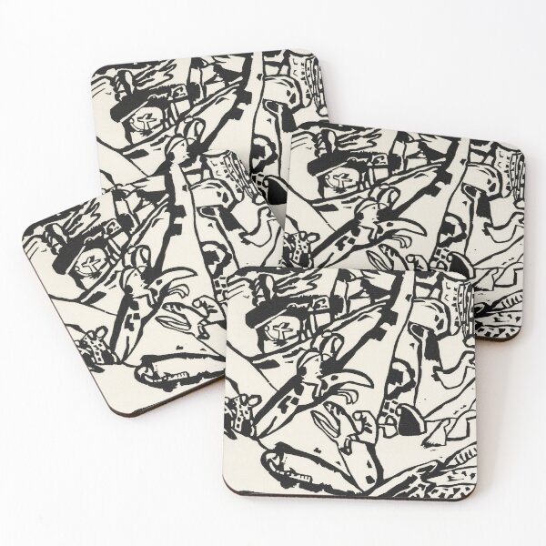 Item preview, Composition No. 2 By Wassily Kandinsky designed and sold by BossyCatHome.