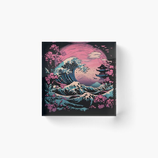 Item preview, Synthwave Traditional Japanese Wave designed and sold by pedrogag.