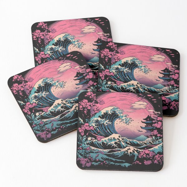 Item preview, Synthwave Traditional Japanese Wave designed and sold by pedrogag.