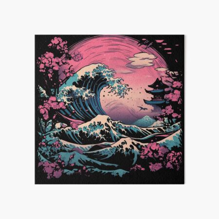 Item preview, Synthwave Traditional Japanese Wave designed and sold by pedrogag.