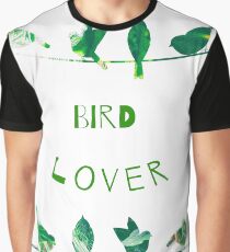 Bird Lover Graphic T-Shirt