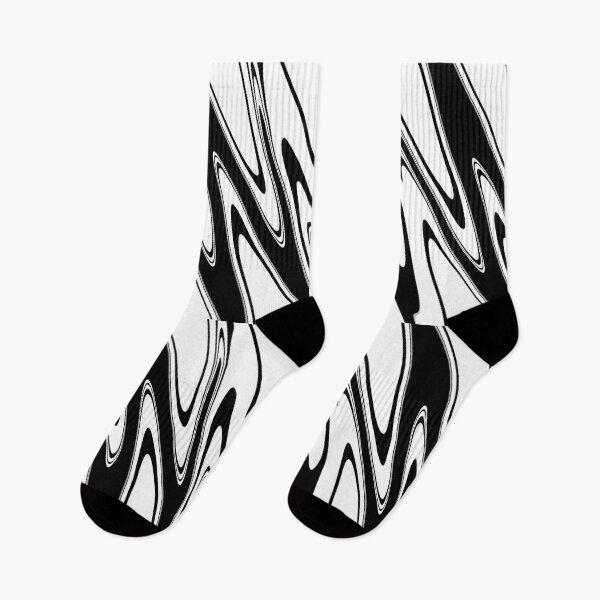 Item preview, black and white curve line pattern. designed and sold by BlackandWhiteBW.