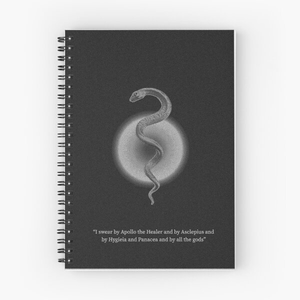 Item preview, Rod of Asclepius B&W designed and sold by designbyraido.