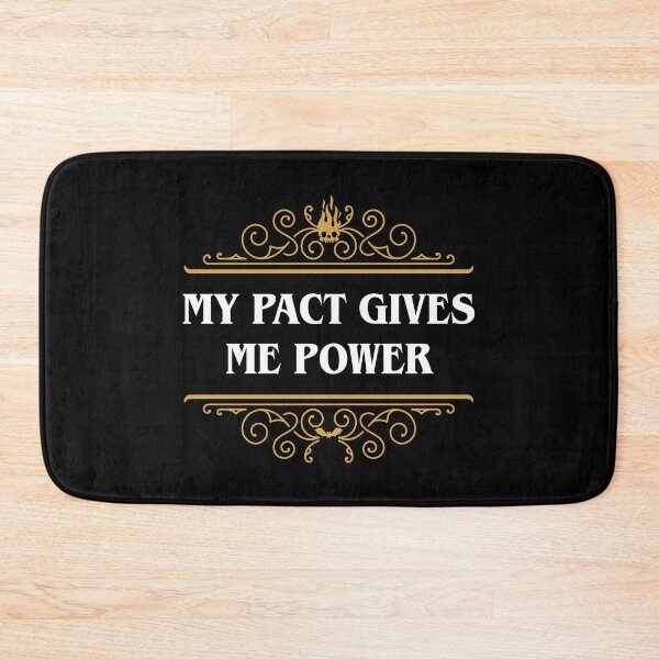 Item preview, Warlock My Pact Give Me Power designed and sold by pixeptional.