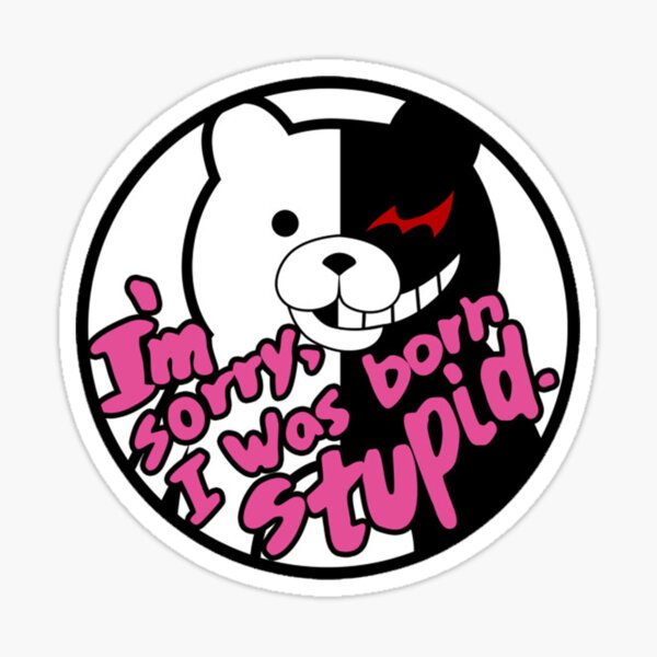 Monokuma Stickers | Redbubble