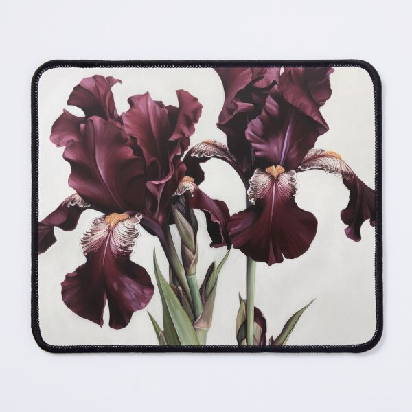 Item preview, Maroon Irises designed and sold by Vanover Designs.