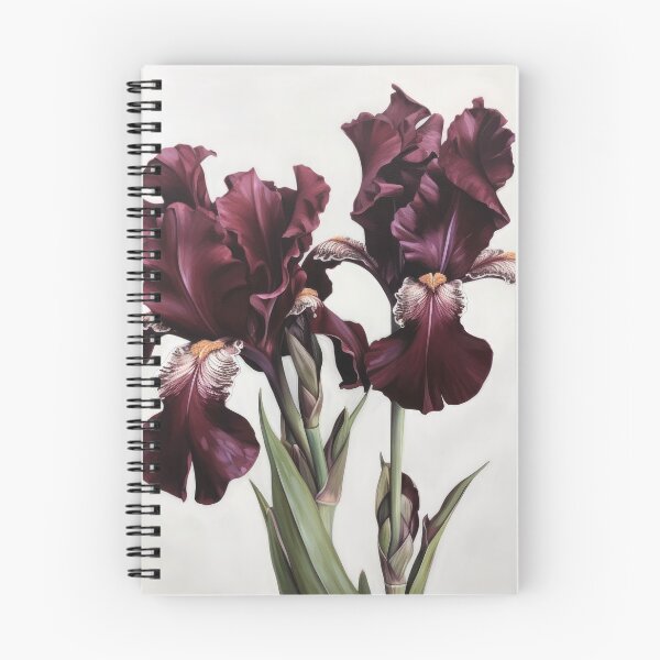 Item preview, Maroon Irises designed and sold by Vanover Designs.