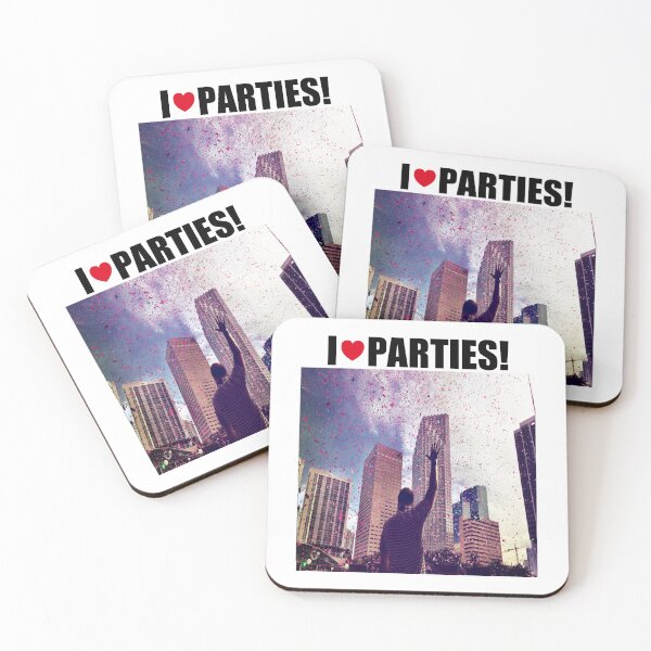 Item preview, I Love Parties designed and sold by DresedInJoy.