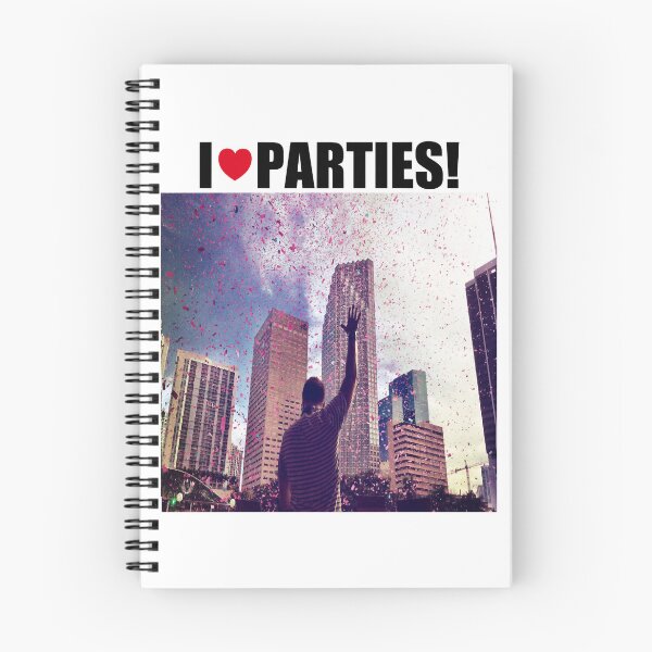 Item preview, I Love Parties designed and sold by DresedInJoy.