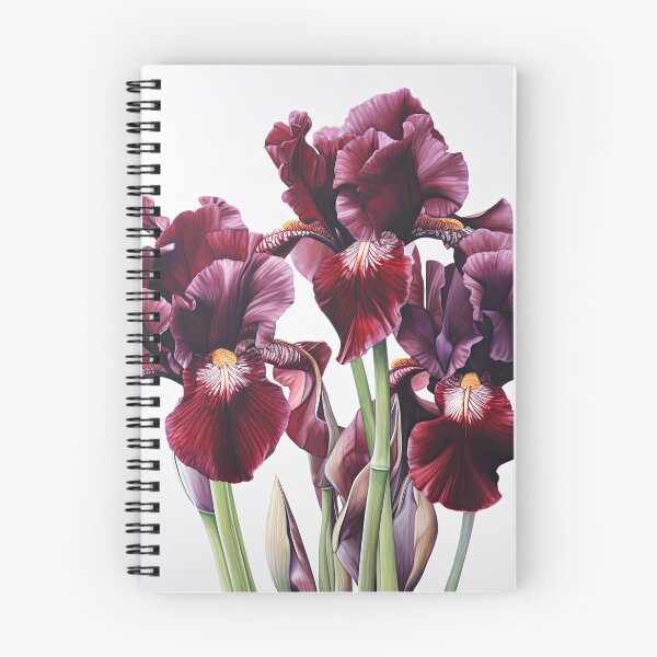 Item preview, Maroon Irises designed and sold by Vanover Designs.