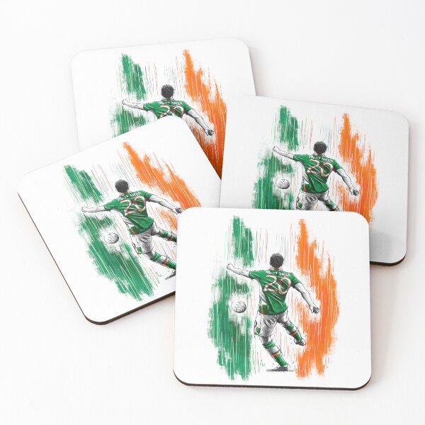 Item preview, Wes Hoolahan - Ireland Euro 2016 Football Artwork designed and sold by barrymasterson.