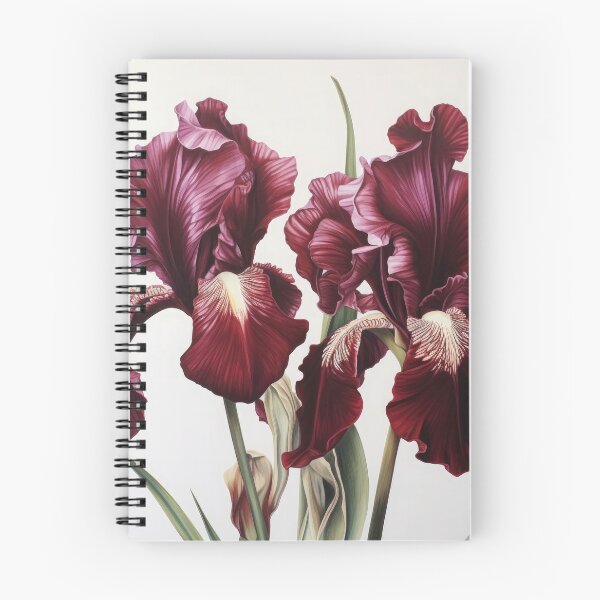 Item preview, Maroon Irises designed and sold by Vanover Designs.