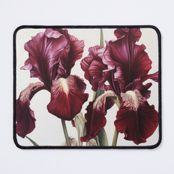 Item preview, Maroon Irises designed and sold by Vanover Designs.