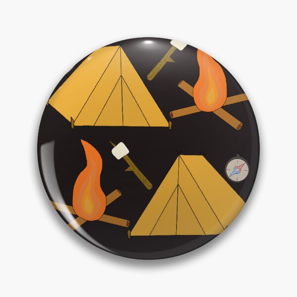 Item preview, Camp time! designed and sold by awsomepatterns.