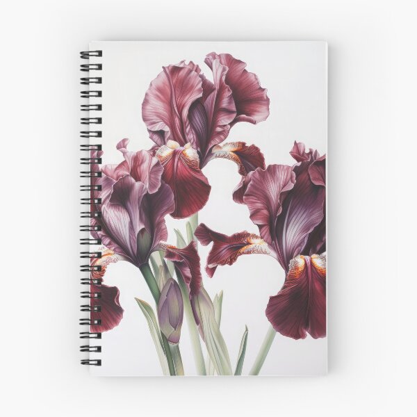 Item preview, Maroon Irises designed and sold by Vanover Designs.