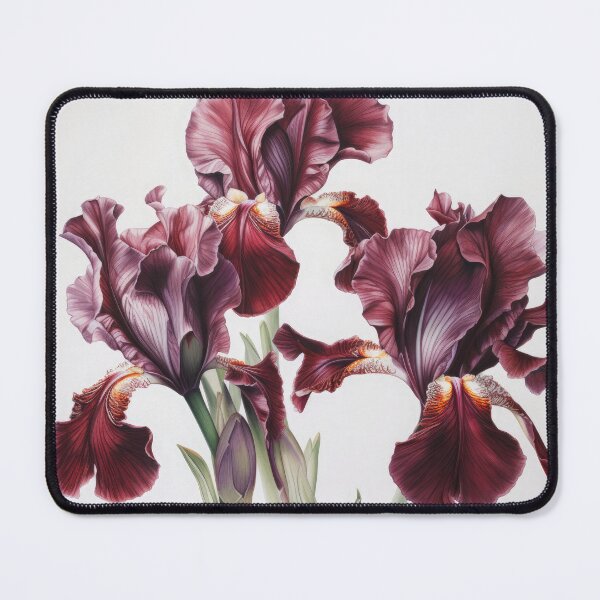 Item preview, Maroon Irises designed and sold by Vanover Designs.