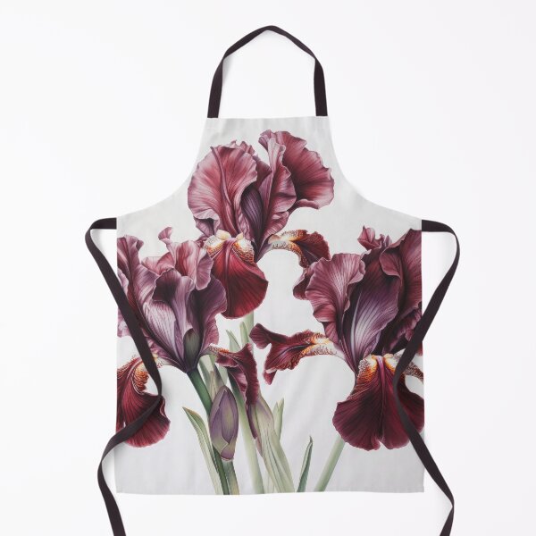 Item preview, Maroon Irises  designed and sold by Vanover Designs.