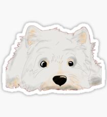 Westie Jess Sticker