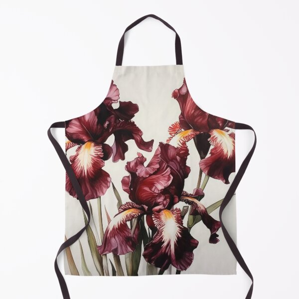 Item preview, Maroon Irises  designed and sold by Vanover Designs.